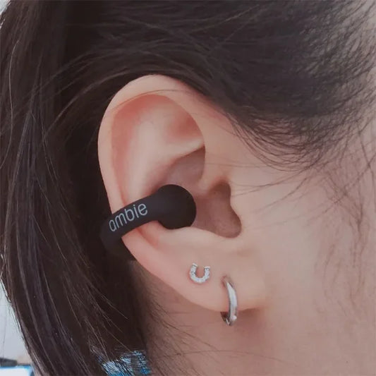Arch Ambie Ear Cuffs | Bone Conduction Earbuds Ear Cuffs | Best Quality Earbuds Black/white (with Box)