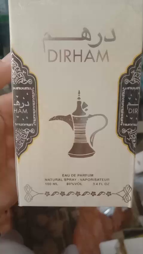 Dirham Perfume – Timeless Oriental Scent With Fresh, Floral & Woody Notes Bottle 100ml